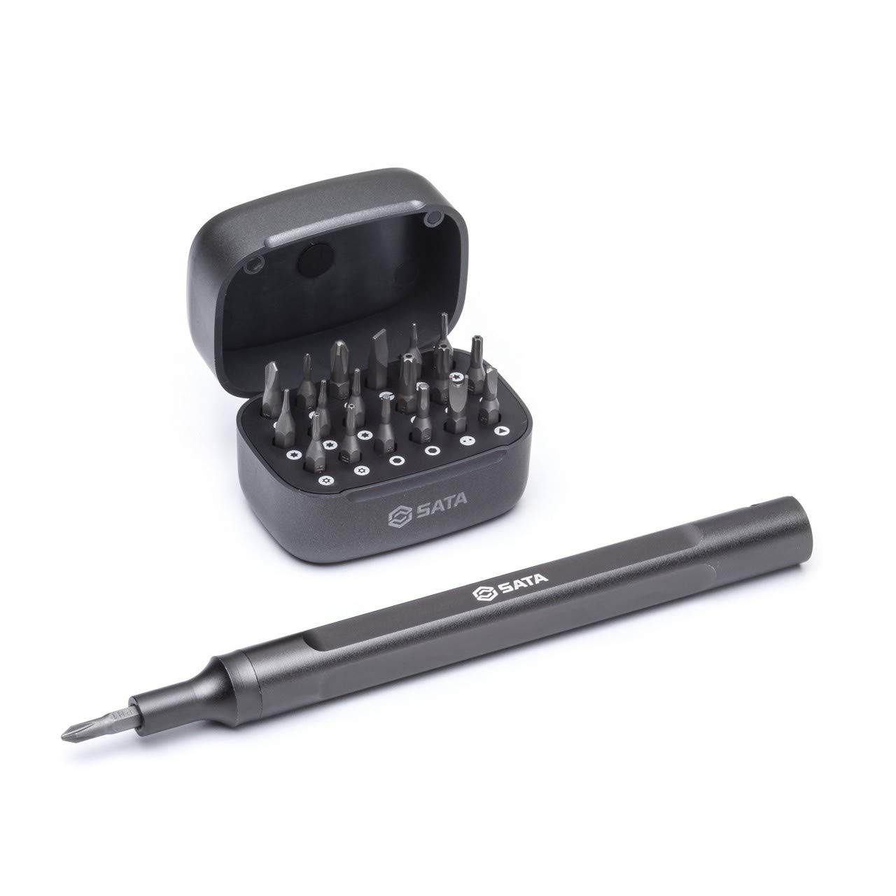 25-Piece SATA Micro Precision Pen Screwdriver Kit for Electronics Repair - ST05108-02 | Perfect for Smartphones, Laptops, Glasses & Small Device Maintenance