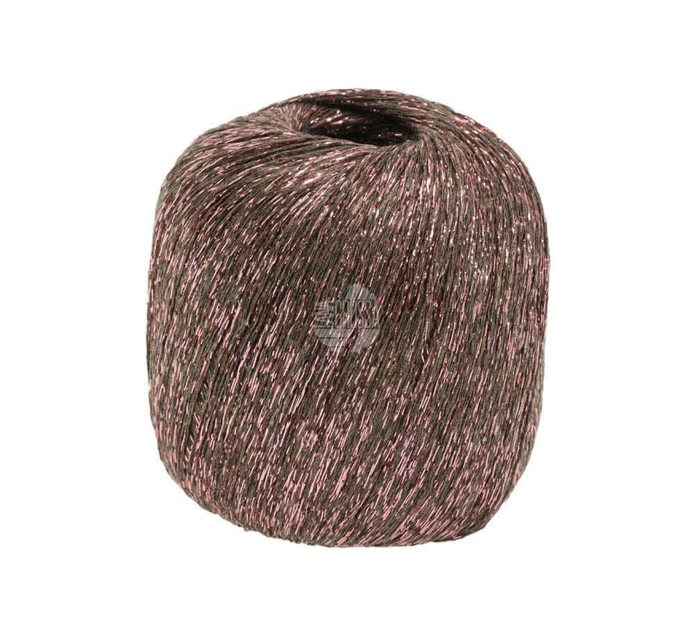 Lana Grossa Brillino 8 Pink Yarn - Soft Knitting Wool for Sweaters, Scarves & Baby Clothes - Premium Handmade Crochet & Crafting Supplies for DIY Projects