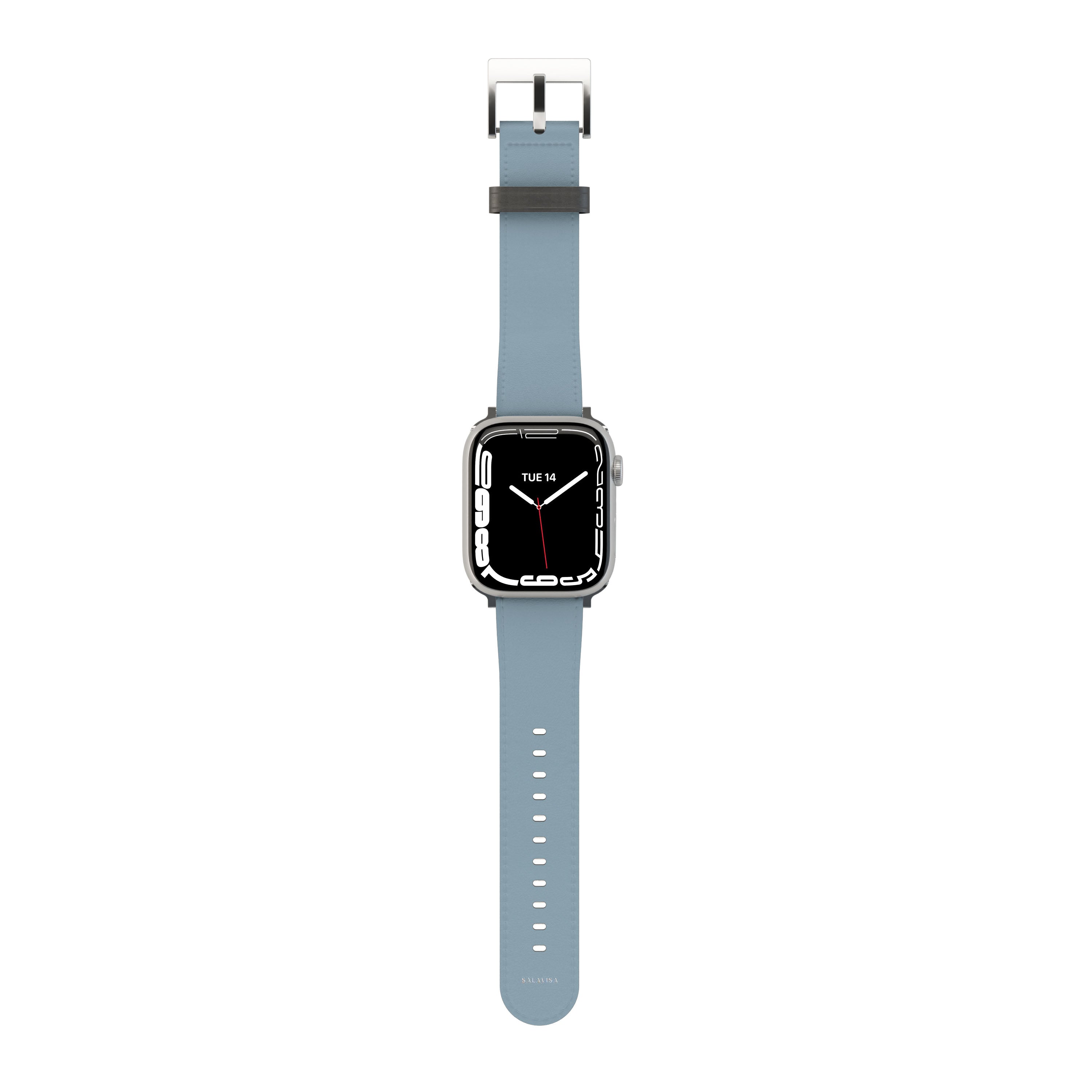 Premium Blue Silicone Apple Watch Band - Comfortable & Durable Replacement Strap for Lunch, Dinner & Everyday Wear - Compatible with All Apple Watch Models