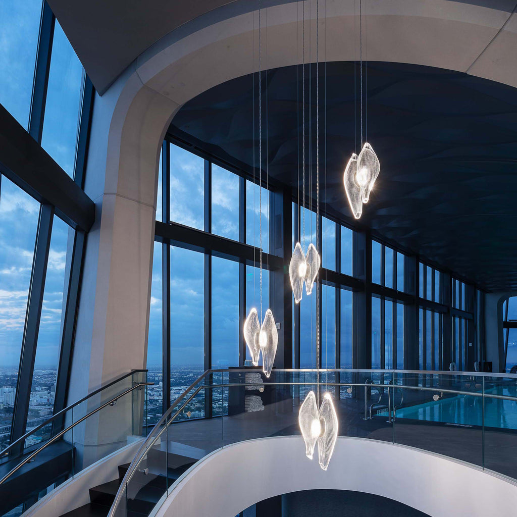 Duna Pendant Lamp - Modern Scandinavian Hanging Light Fixture for Dining Room, Kitchen Island, or Bedroom Decor | Energy Efficient LED Ceiling Light