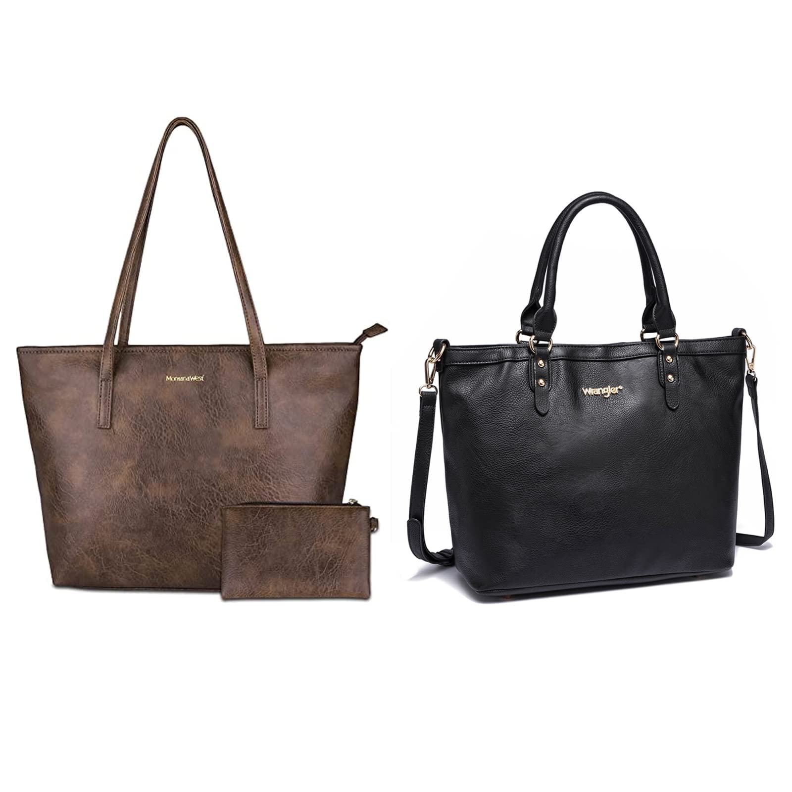 Stylish Women's Hobo Bags & Leather Tote Bags Set - 3 Piece Large Top Handle Shoulder Satchel Purse for Daily Use, Work & Travel Accessories