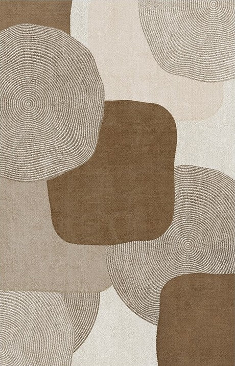 Abstract Geometric Contemporary Modern Rugs - Extra Large Area Rugs for Living Room & Bedroom Decor - Perfect for Bohemian Home, Office or Dorm Room