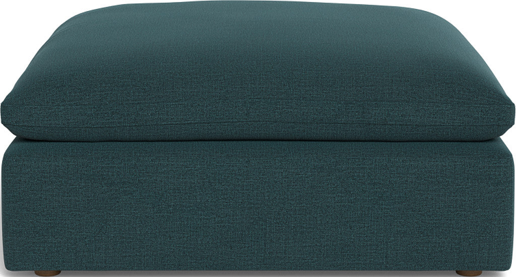 Fluffy Ottoman Stool - Soft Plush Footrest Pouf for Living Room, Bedroom, Nursery - Perfect for Relaxing, Decorating & Extra Seating