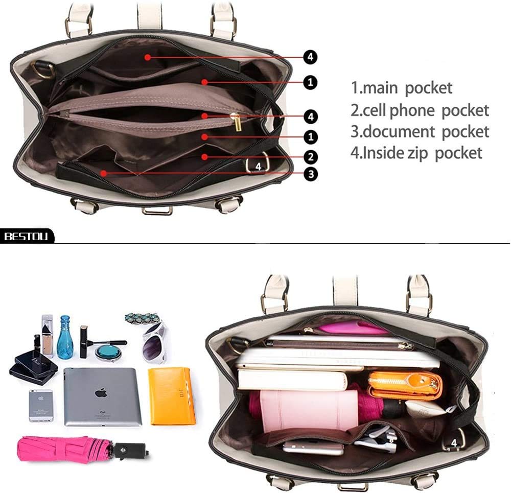 Stylish Women's Purses & Handbags - Tote, Shoulder & Crossbody Bags with Detachable Long Strap | Perfect for Work, Travel & Everyday Use