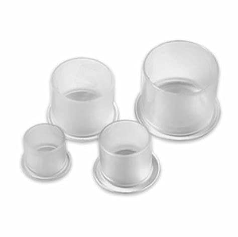 100pcs Large Traditional Tattoo Ink Cups - Professional Tattoo Supplies for Artists & Studios (Ideal for Tattooing, Permanent Makeup & Body Art)