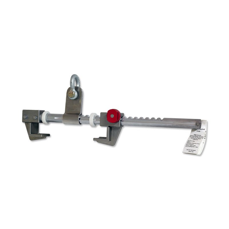 MIO Auto I Beam Anchor - Heavy Duty Fall Protection Safety Hook for Construction & Roofing - OSHA Compliant Climbing Gear for Workers & DIY Projects
