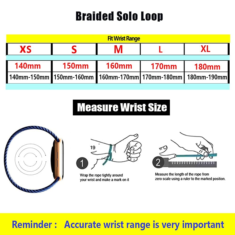 Soft Stretchable Braided Solo Loop Nylon Replacement Wristband for Xiaomi Mi Band 3 4 5 6 7 - Comfortable Sport Strap for Women & Men - Perfect for Running, Gym Workouts and Daily Wear