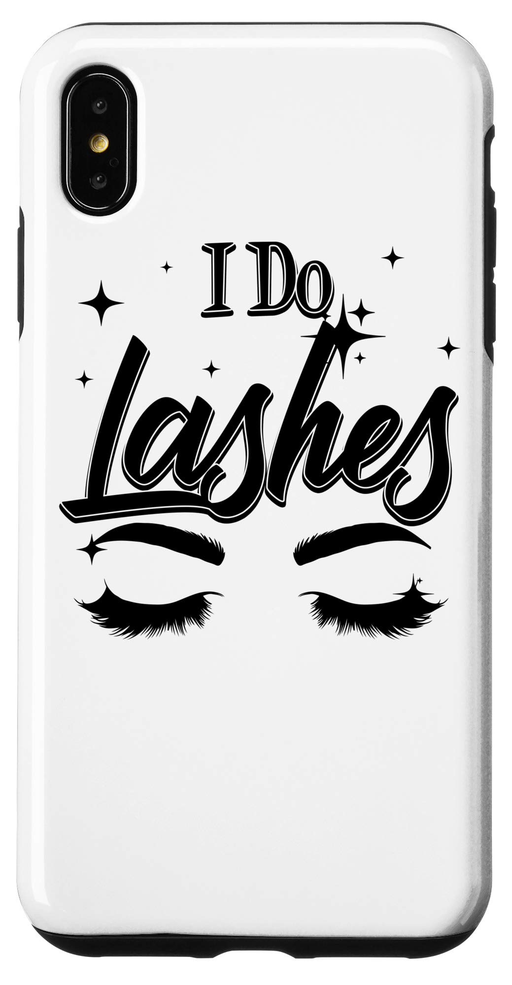 iPhone XS Max Case - Best Gift for Lash Artists & Makeup Lovers | Cute Protective Phone Cover for Women & Girls | Perfect for Salon Work, Travel & Everyday Use