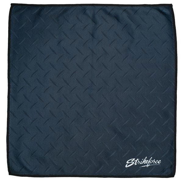 KR Strikeforce Microfiber Black Bowling Towel - Premium Absorbent & Non-Slip Grip for Bowling Balls - Perfect for League Play & Practice Sessions