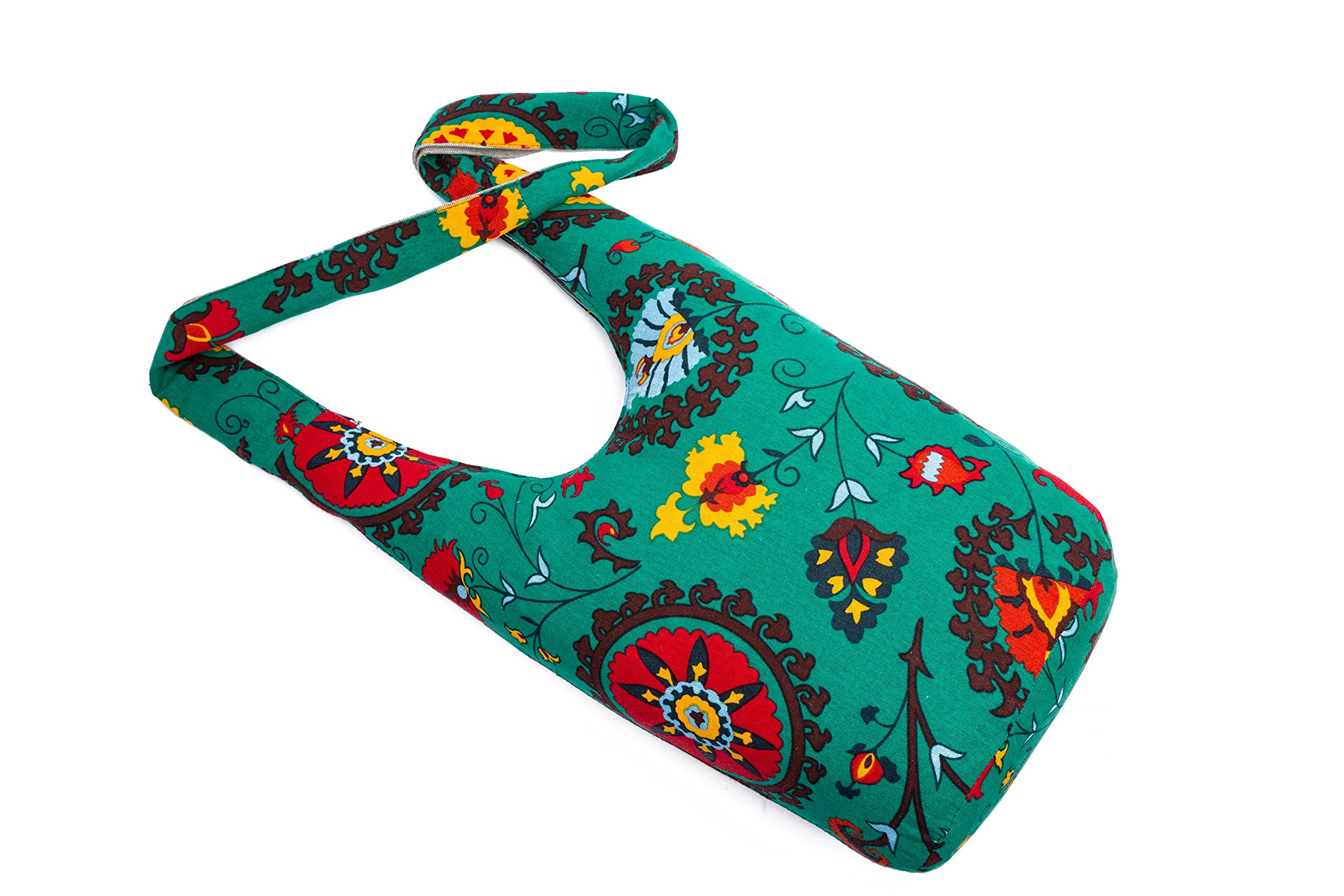 Stylish Women's Canvas Shoulder Bag - Bohemian Animal Print Crossbody Purse for Everyday Use, Travel & Casual Outings