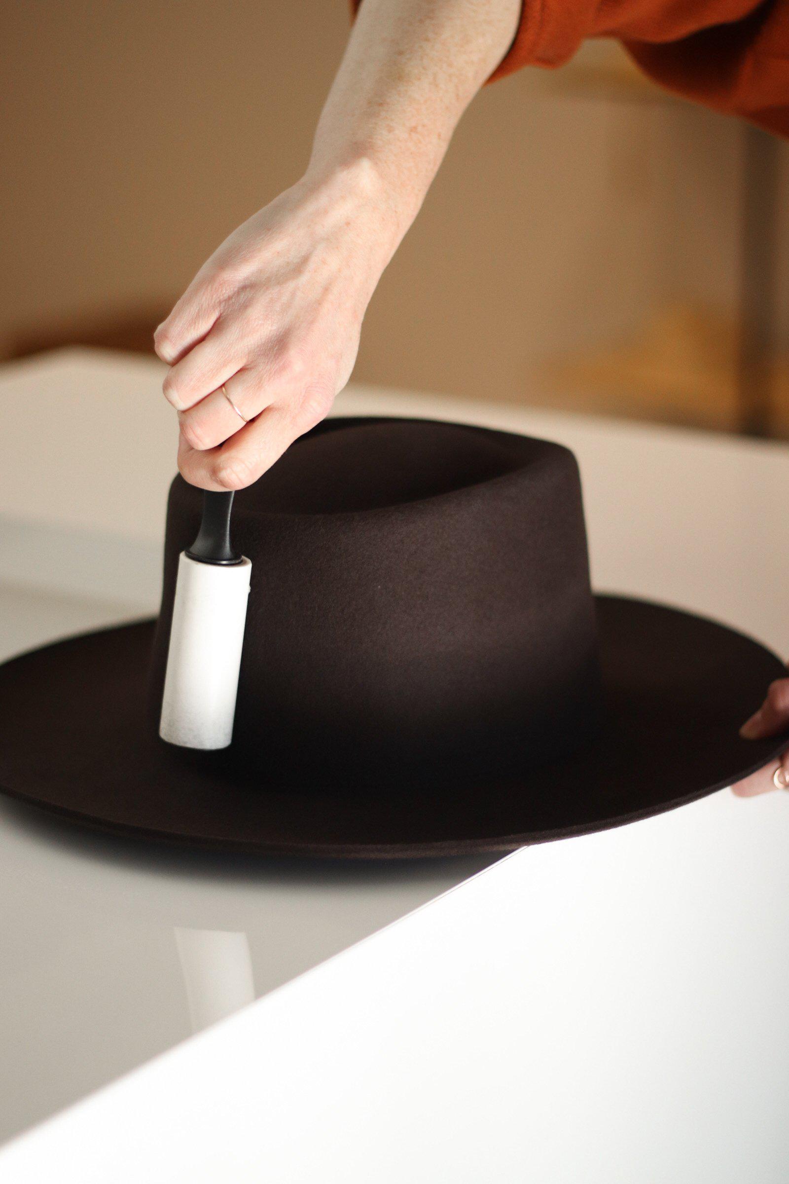 Premium Felt Hat Lint Rollers - 3 Pack | Gentle Lint Remover for Hats, Clothes & Fabrics | Perfect for Travel, Home & Office Use