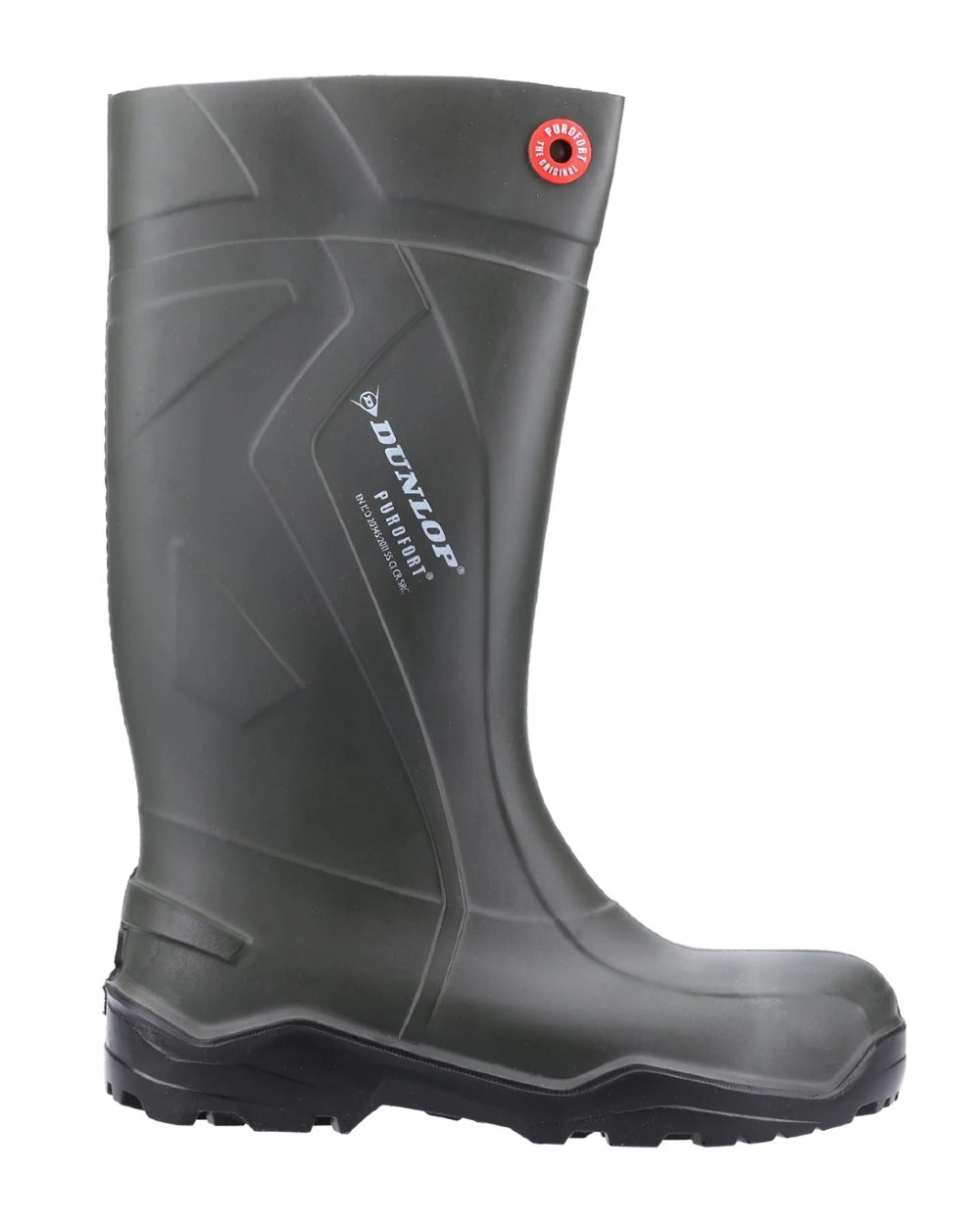 Dunlop Purofort+ Full Safety Wellingtons - Waterproof Work Boots for Men & Women - Heavy Duty Rubber Safety Boots for Construction, Farming & Outdoor Work