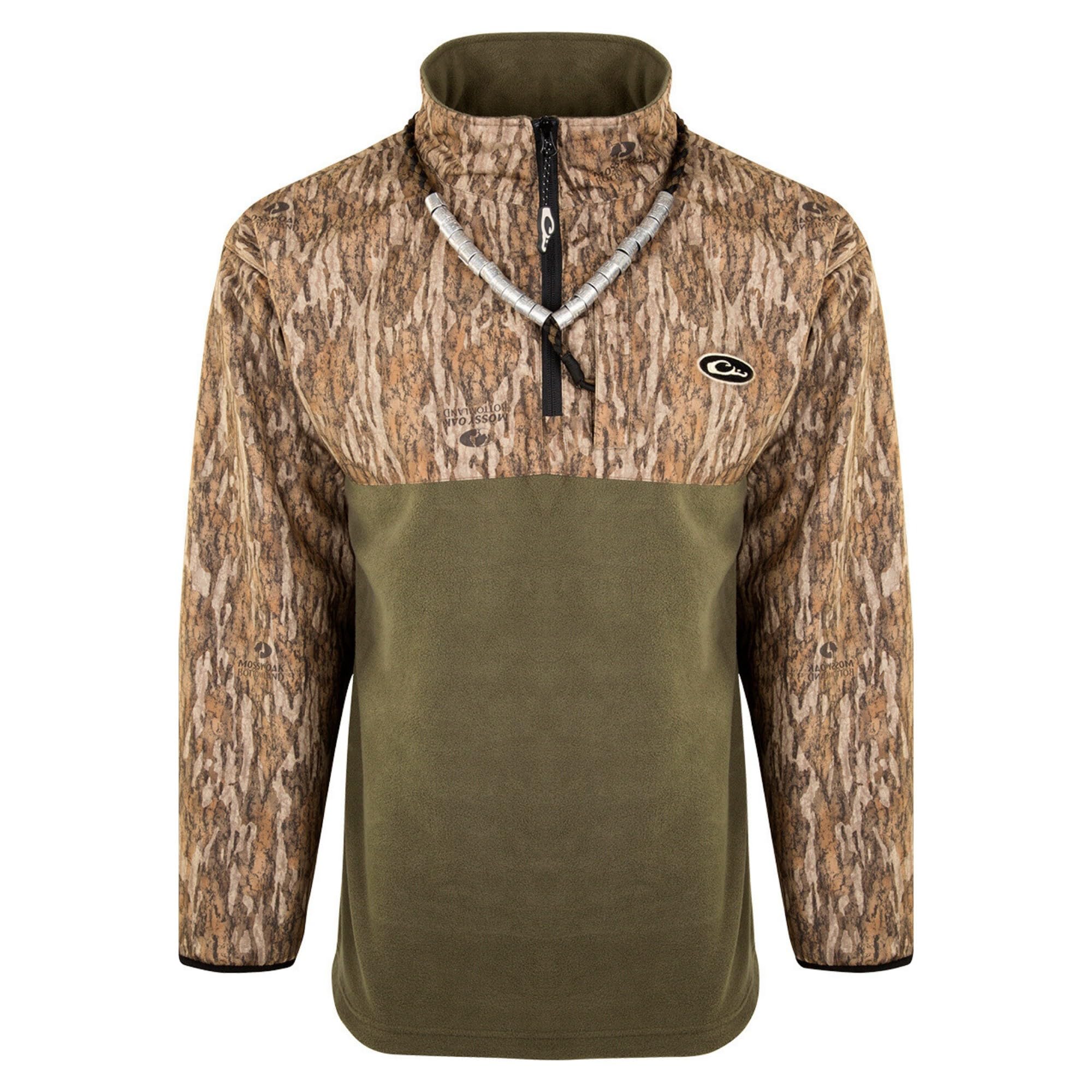 Drake Waterfowl Men's 1/4 Zip Refuge Eqwader™ Pullover - Lightweight Hunting Jacket for Outdoor Adventures & Waterfowl Hunting