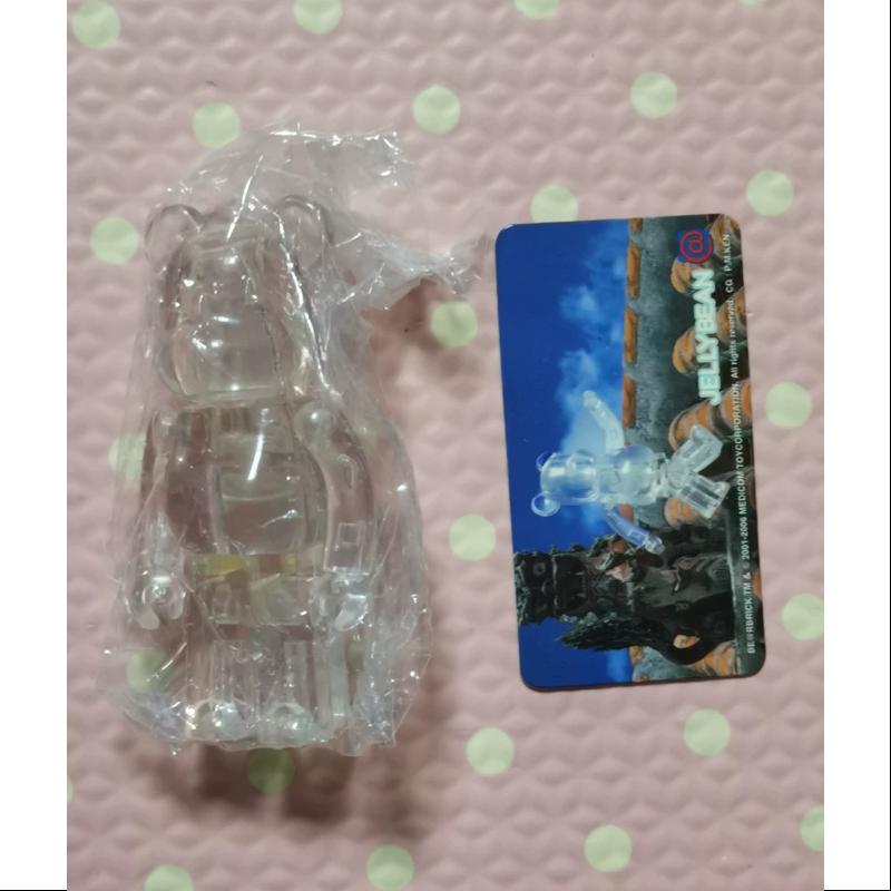 Bearbrick Series 12 JELLYBEAN Clear 100% Collectible Vinyl Art Toy - Limited Edition Designer Figure for Display & Investment | Perfect for Home Decor, Office Collection, and Gift Giving