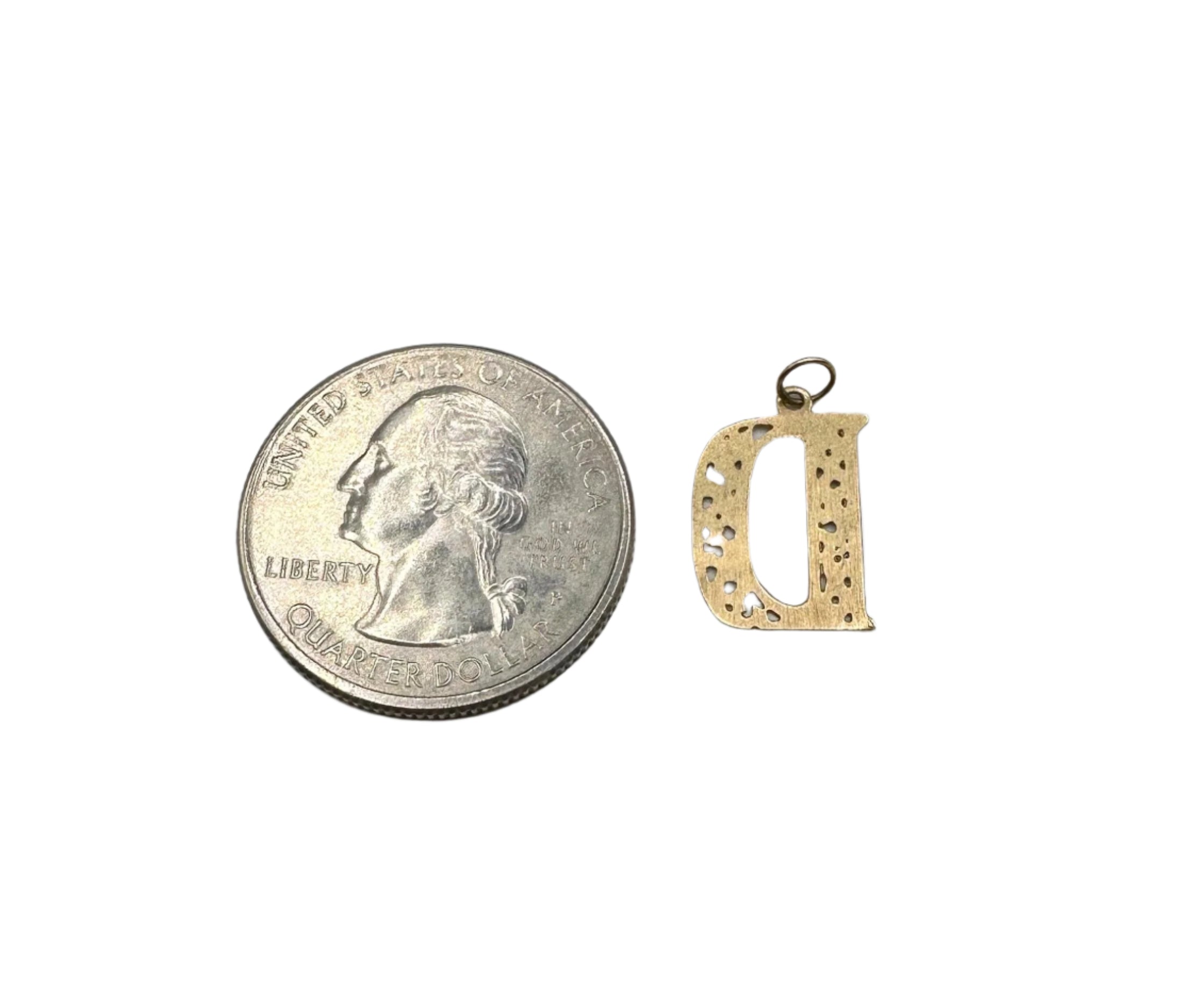 14K Yellow Gold Initial D Pendant Charm Necklace - 0.2 Grams - Personalized Jewelry Gift for Women, Men - Perfect for Birthdays, Anniversaries & Special Occasions