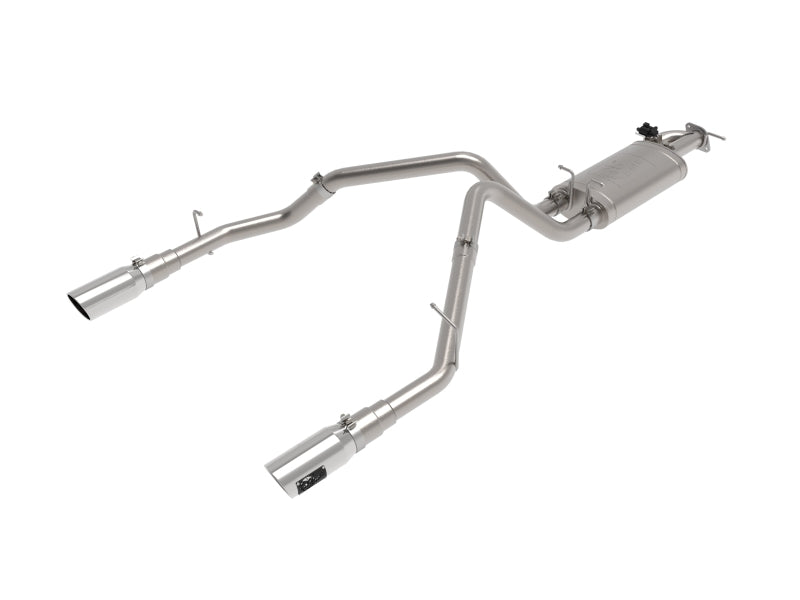 aFe Gemini XV 3in 304 Stainless Steel Cat-Back Exhaust System for 2019-2021 Ram 1500 V8 5.7L HEMI with Polished Tips | Performance Upgrade for Trucks & Off-Road Adventures