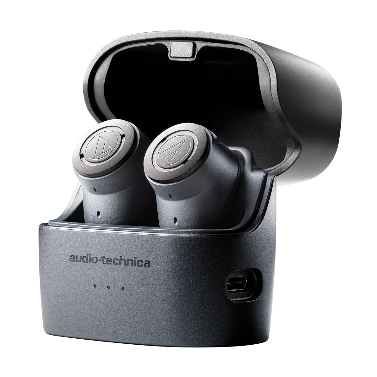 Audio Technica ATH-ANC300TW Wireless Earbuds with Active Noise Cancellation - Bluetooth In-Ear Headphones for Travel, Workout & Commuting (Open Box)