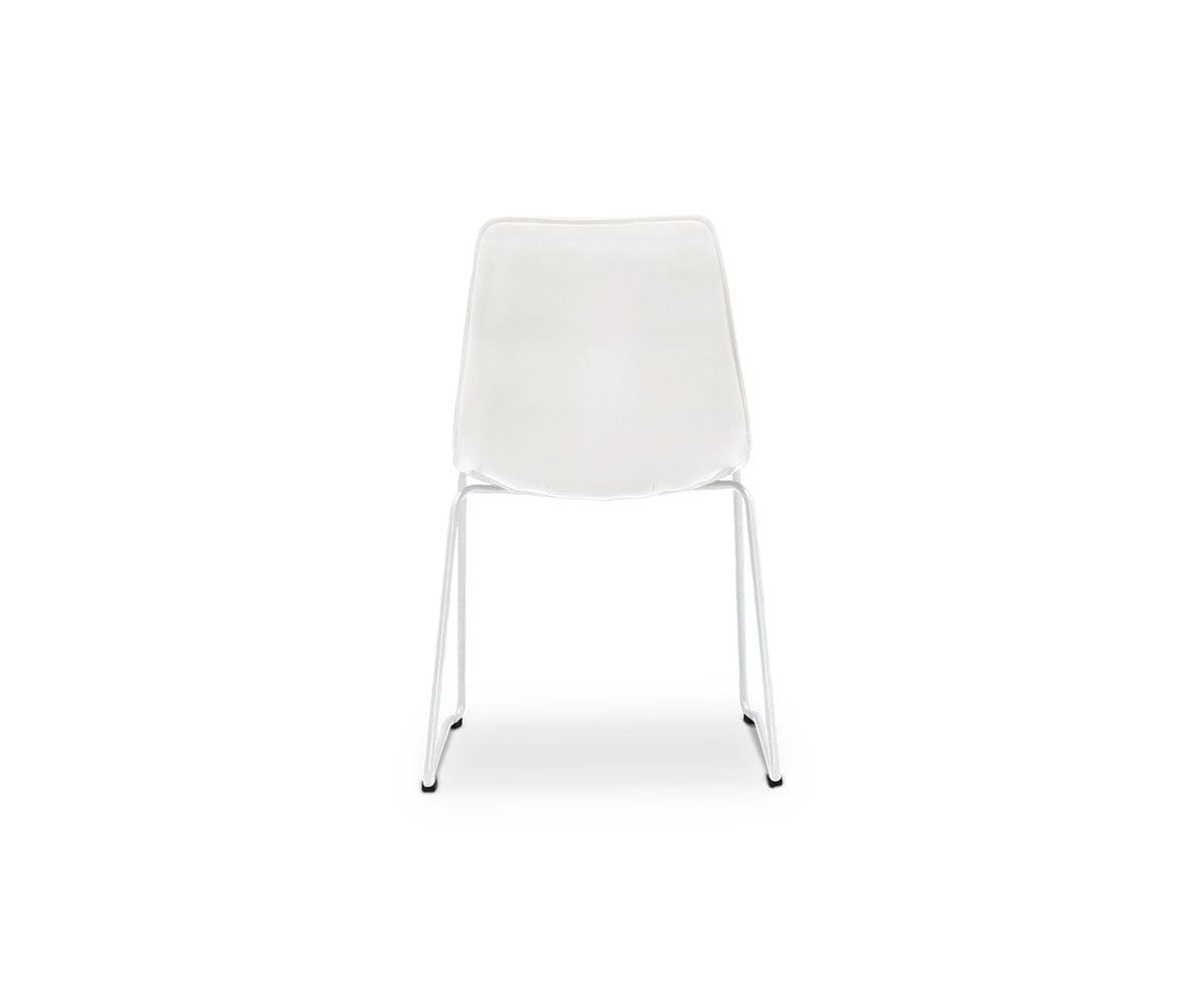Oken Dining Chair - Modern Wooden Dining Chair with Upholstered Seat - Perfect for Kitchen, Dining Room, and Home Office