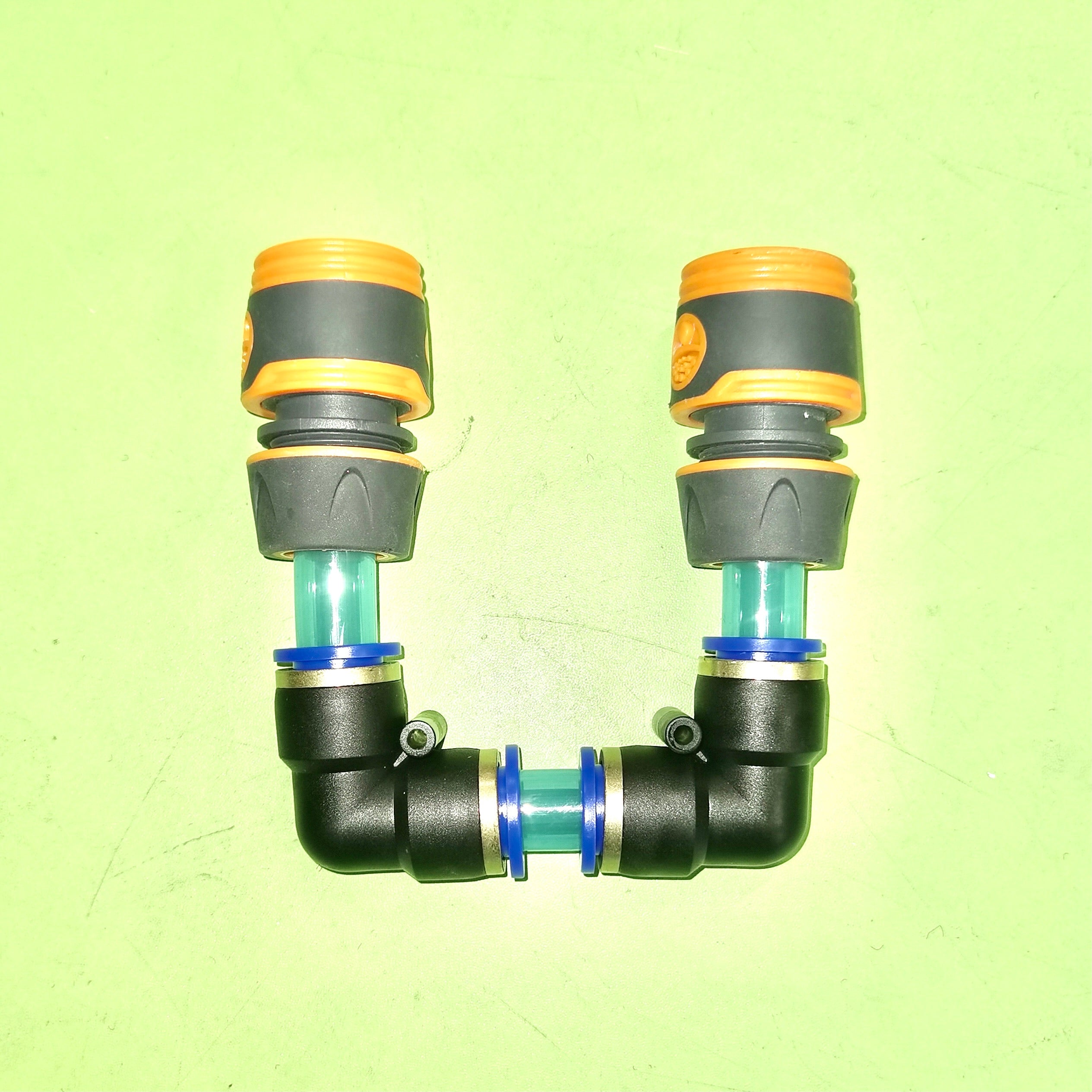 Square RO to DI Water Filter Connector for FLOW Blue System - Perfect for Home & Office Water Purification