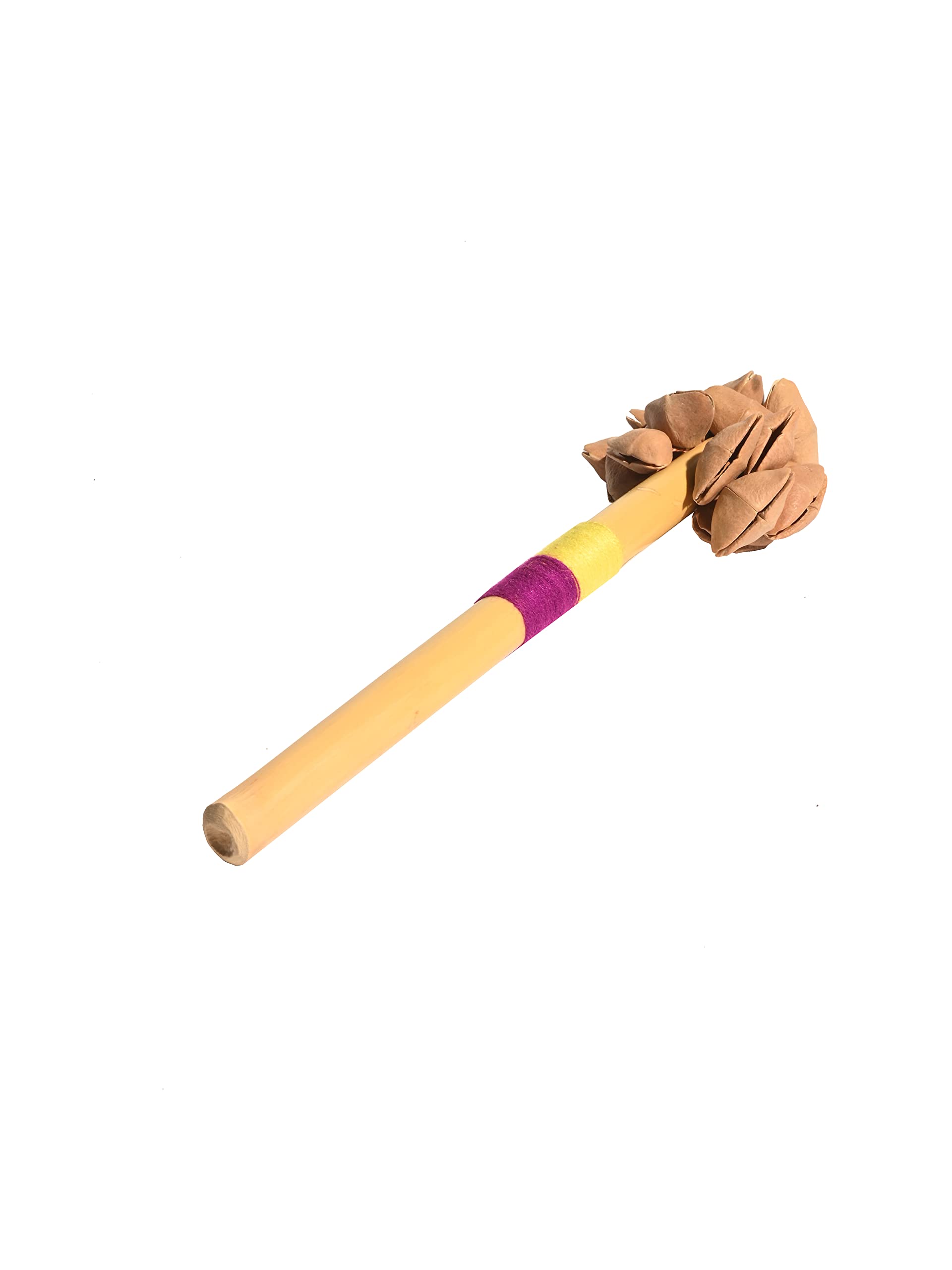 Premium Cacho Seed Pod Shaker - Natural Eco-Friendly Percussion Instrument for Music Lovers, Perfect for Yoga, Meditation & Sound Therapy Sessions