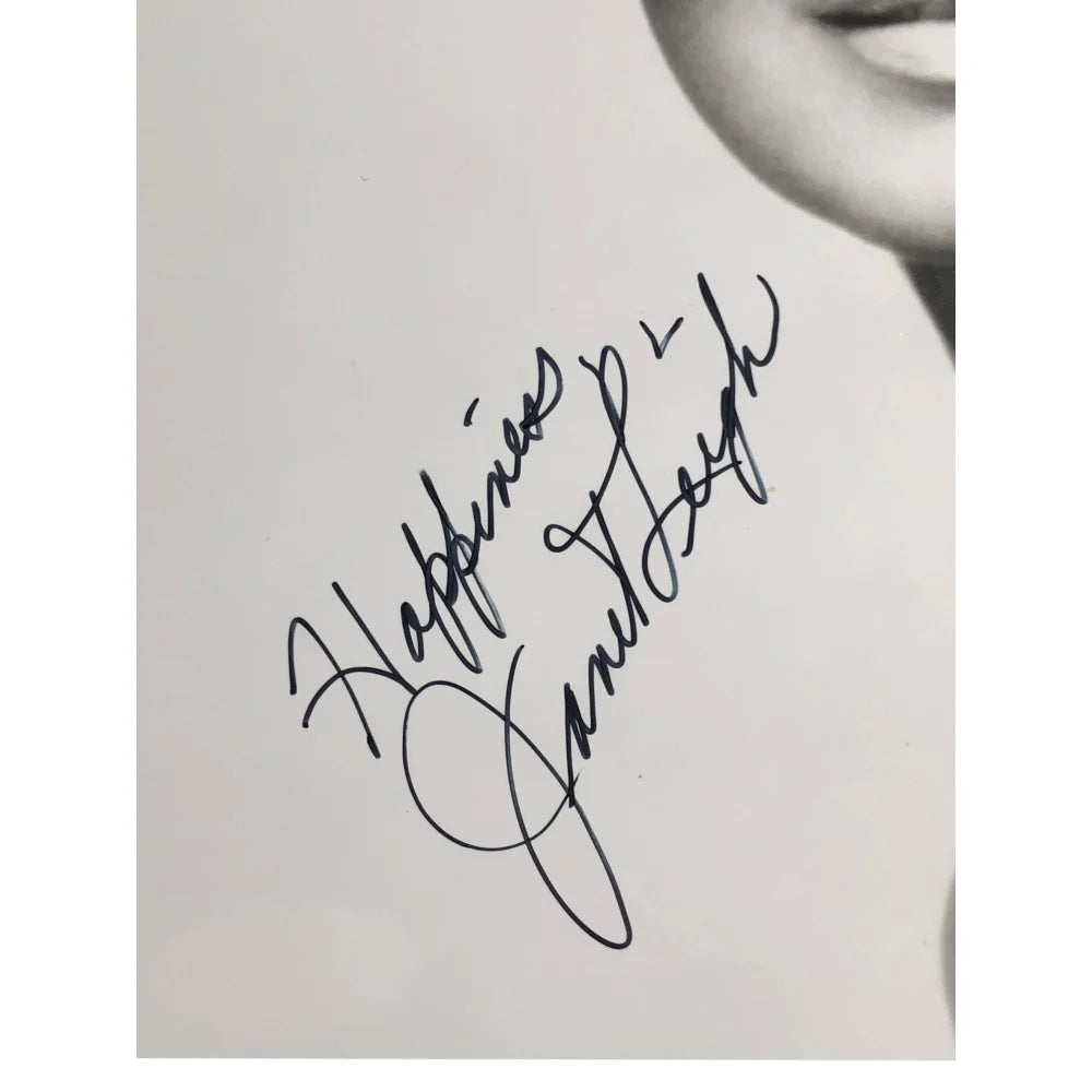 Janet Leigh Autographed 8x10 Photo - JSA Certified COA - Psycho & Touch of Evil Movie Memorabilia - Perfect for Film Collectors, Home Theater Decor, and Classic Hollywood Gifts