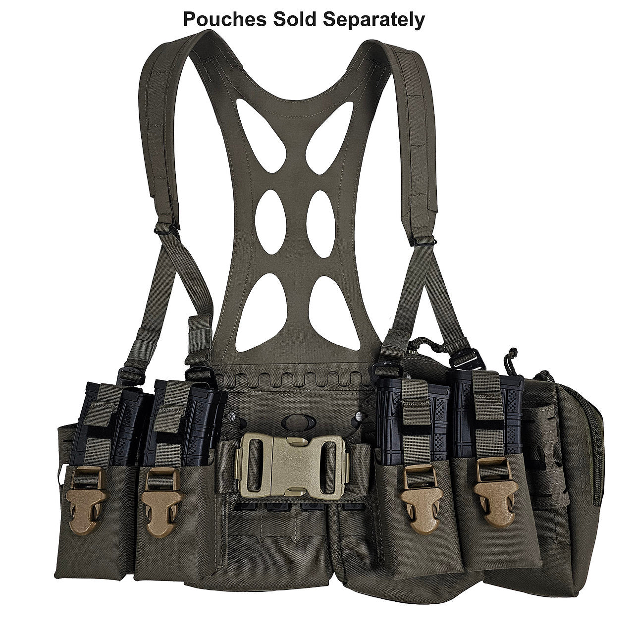 Esstac Shooters Harness Large - Tactical Chest Rig for Military & Outdoor Enthusiasts | Made in USA | Perfect for Range Training, Hunting & Airsoft