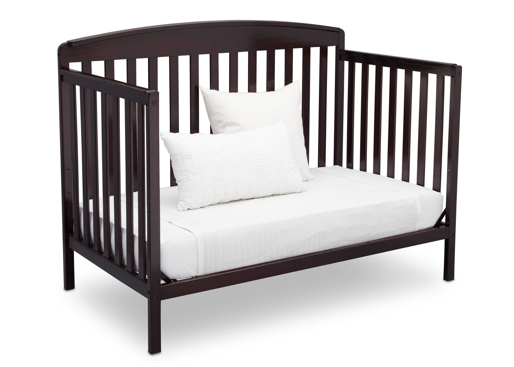 Brayden 4-in-1 Convertible Baby Crib with Toddler Bed & Daybed - Nursery Furniture for Newborns & Kids - Perfect for Bedrooms & Daycare Centers