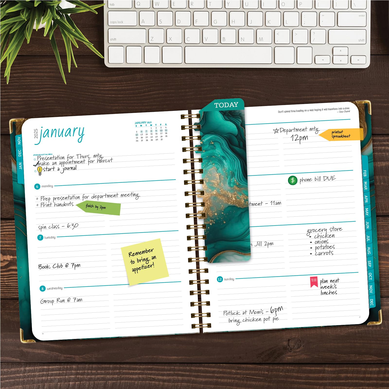2025 Hardcover Planner 8.5