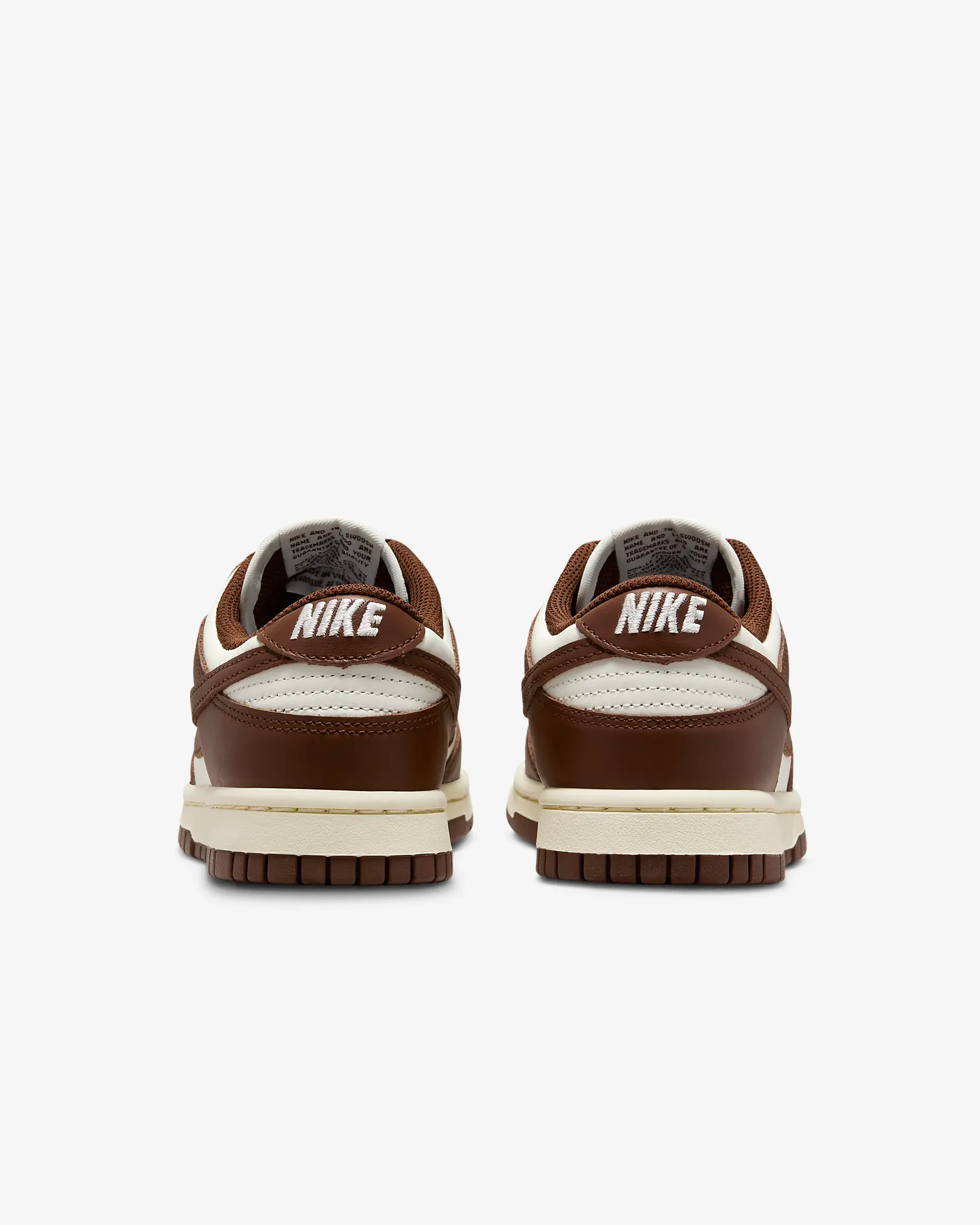 Nike Women's Dunk Low Sneakers - Sail / Coconut Milk / Cacao Wow - Casual & Streetwear Fashion Shoes for Women | Perfect for Everyday Wear, Gym, and Urban Outfits
