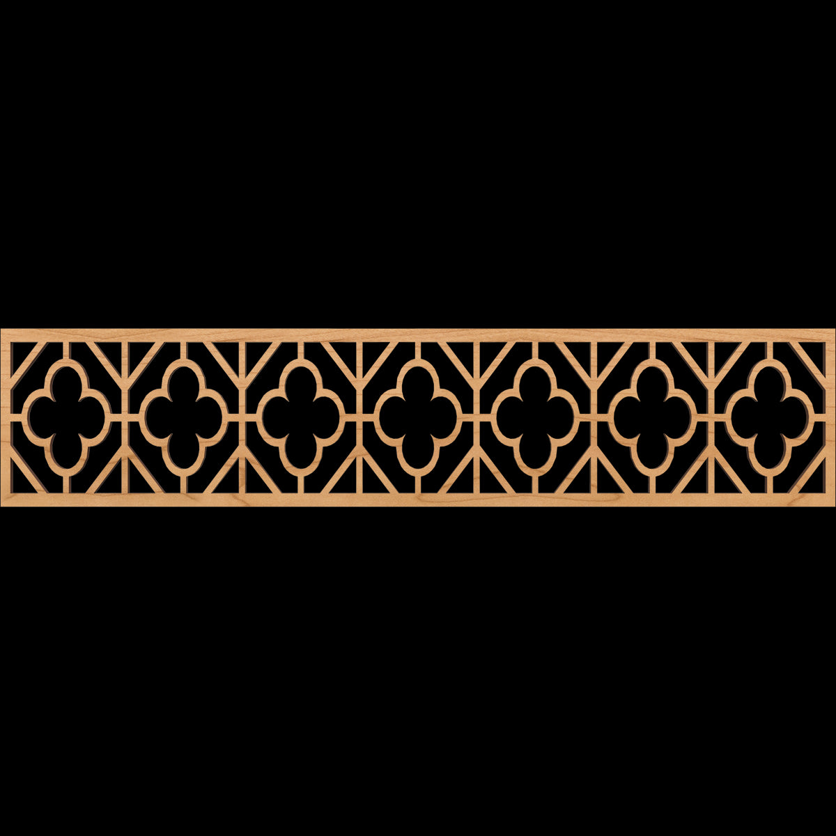 Hazelton Fretwork Moulding - Decorative Wood Trim for Home & Furniture | Perfect for DIY Projects, Wall Accents, and Cabinet Design