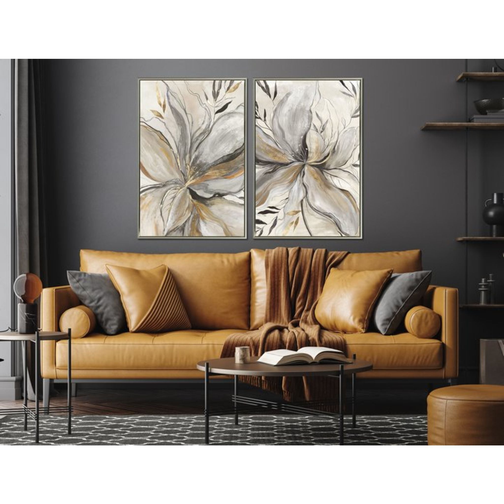 Breezy Landscape III Canvas Wall Art - 45 x 30 Inches Modern Home Decor for Living Room, Bedroom & Office