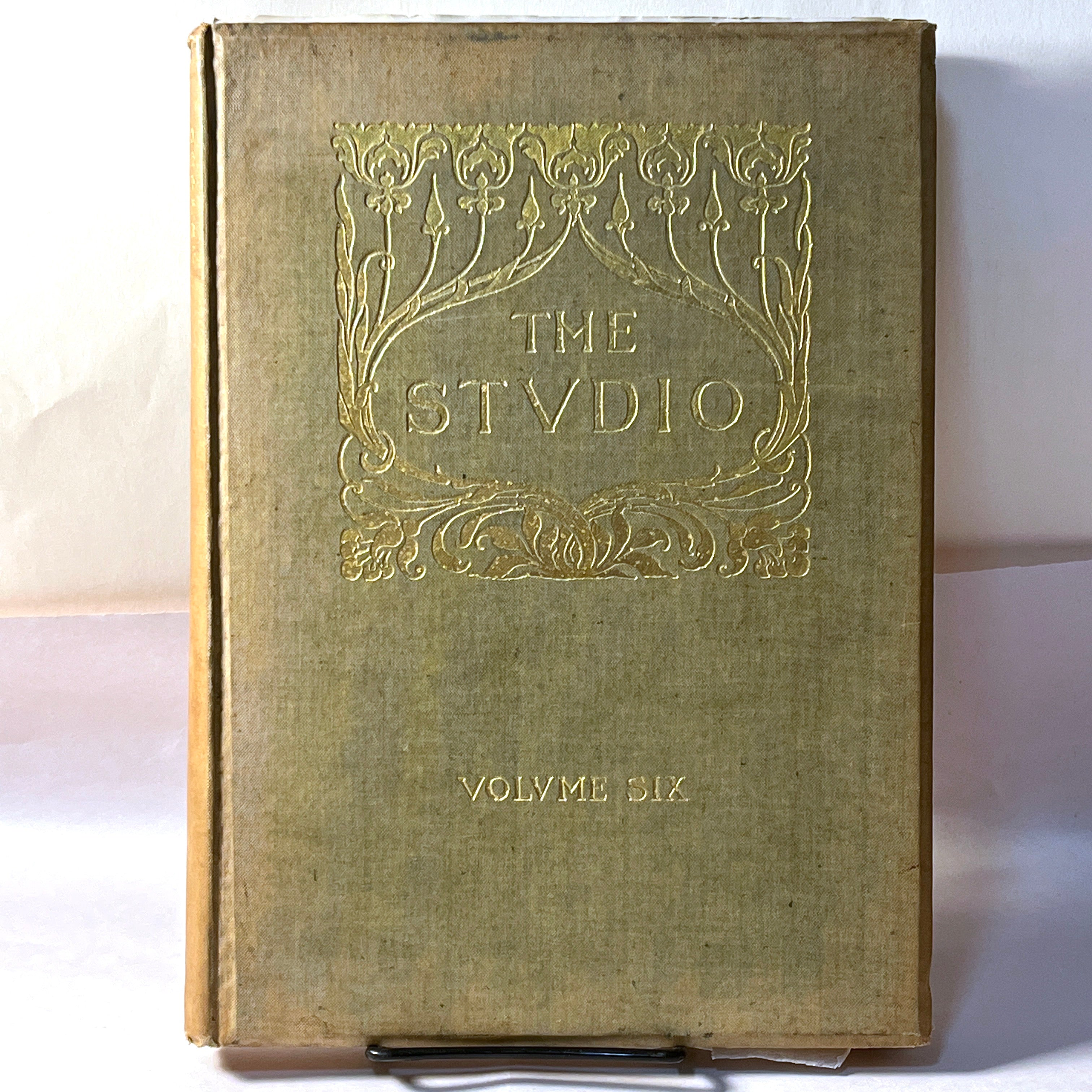 The Studio: An Illustrated Magazine of Fine and Applied Art, Vol. 6 - Vintage Hardcover Collectible for Art Lovers & Decorators