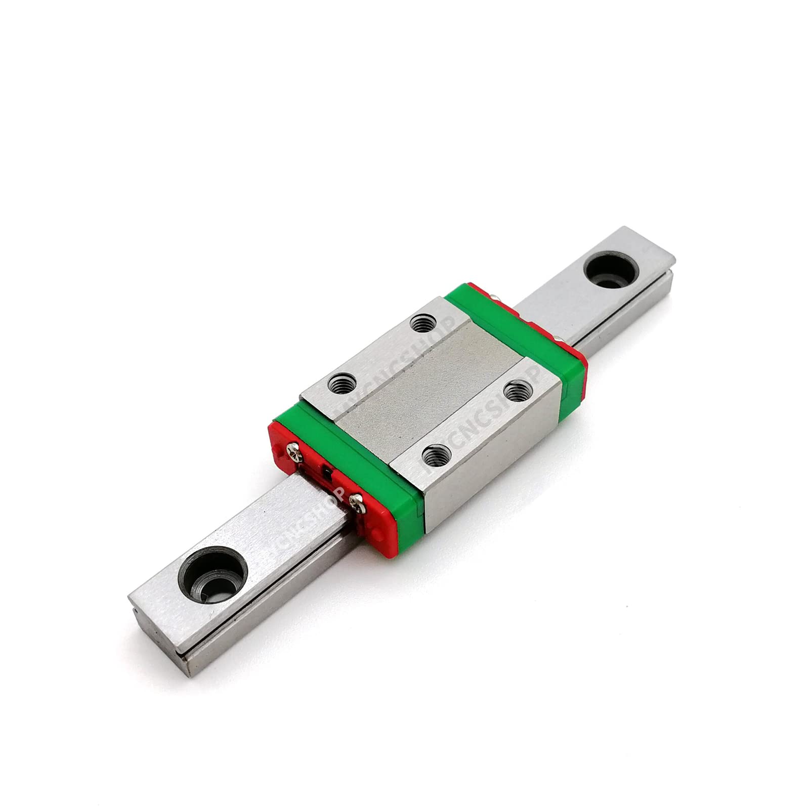 2Pcs MGN12 450mm (17.72in) Linear Rail Guide + 4Pcs MGN12H Carriage Blocks - High Precision Miniature Linear Motion System for 3D Printers, CNC Machines, Laser Cutters and DIY Automation Projects