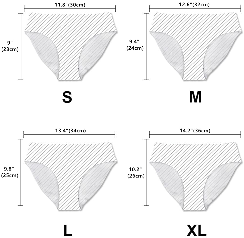 XYZCANDO Women's No Show Seamless Panties - Invisible Underwear with Stretch Comfort for Everyday Wear | Perfect for Yoga, Workouts & Tight Clothing