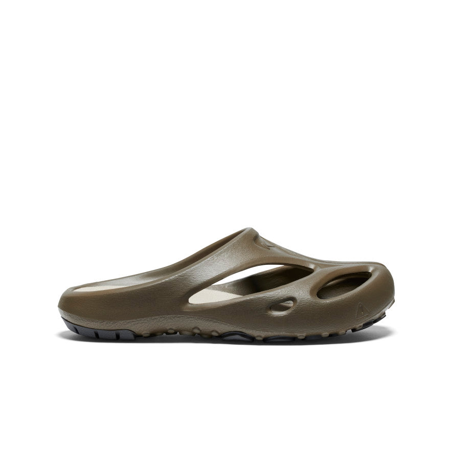 Men's Shanti Clog Sandals - Comfortable Slip-On Shoes in Canteen/Plaza Taupe for Casual Wear, Gardening & Outdoor Activities