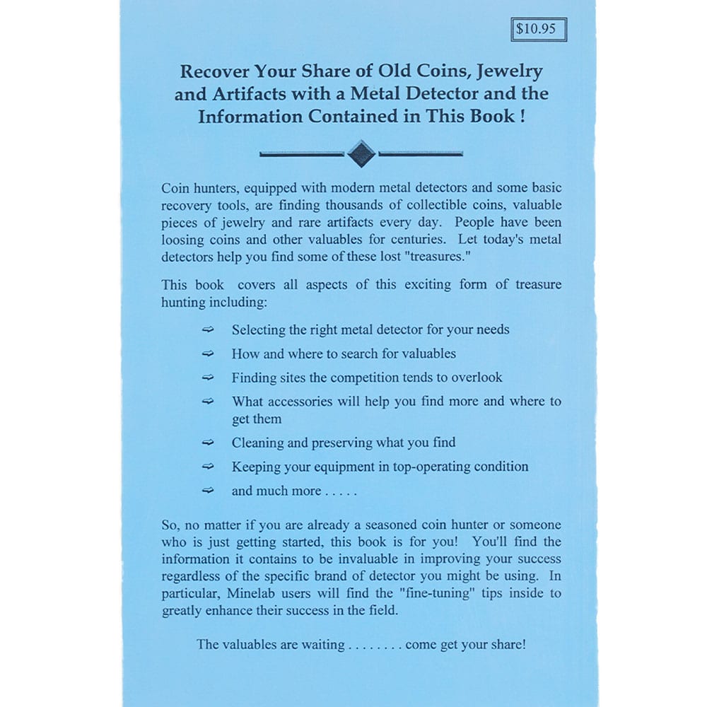 Minelab Metal Detectors Treasure Hunting Guide Vol.2: Expert Coin Hunting Tips by Andy Sabisch – Perfect for Beach, Park & Historical Site Metal Detecting Adventures