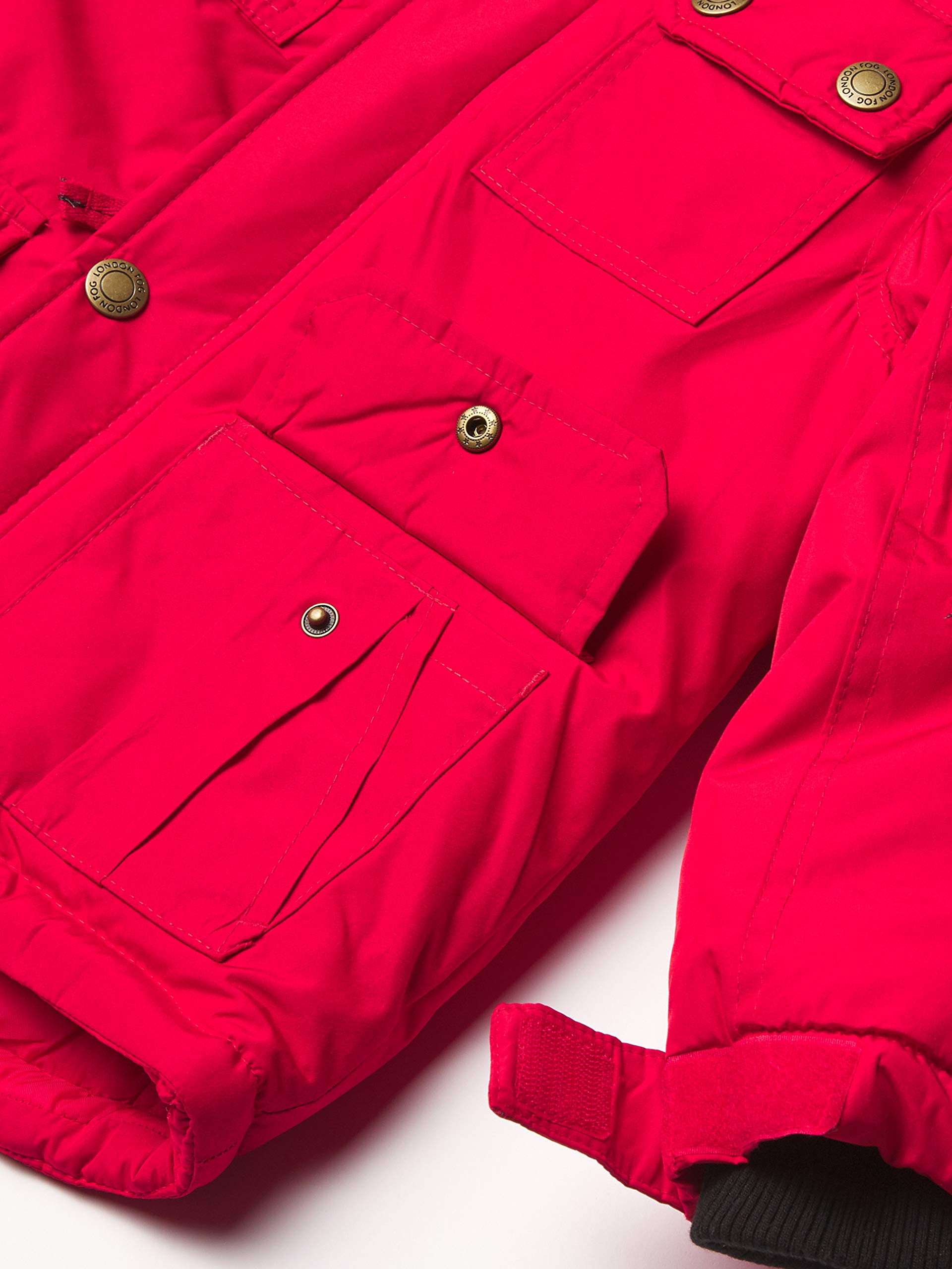 London Fog Boys' Winter Parka - Warm Hooded Coat for Cold Weather
