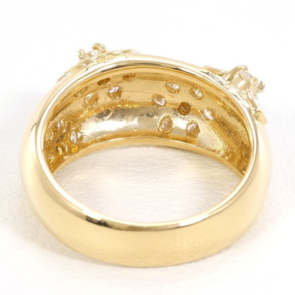 18K Yellow Gold Diamond Ring for Women - Elegant Solitaire Engagement & Wedding Band - Perfect for Proposals, Anniversaries, and Special Occasions