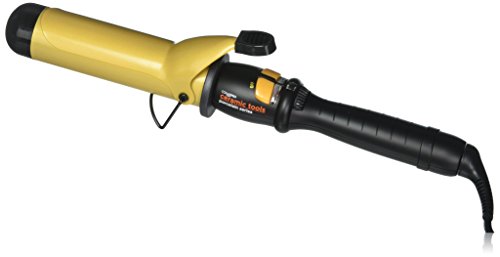 Conair Ceramic Spring Curling Iron 1.2 Inch with Far-Infrared Technology - Porcelain Series Hair Curler for Beach Waves & Salon-Quality Styling at Home