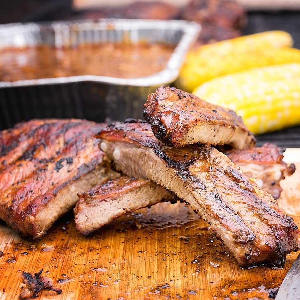 Best Baby Back Ribs for Grilling - Tender, Juicy Pork Ribs for BBQ, Smoking & Slow Cooking - Perfect for Family Gatherings & Outdoor Parties