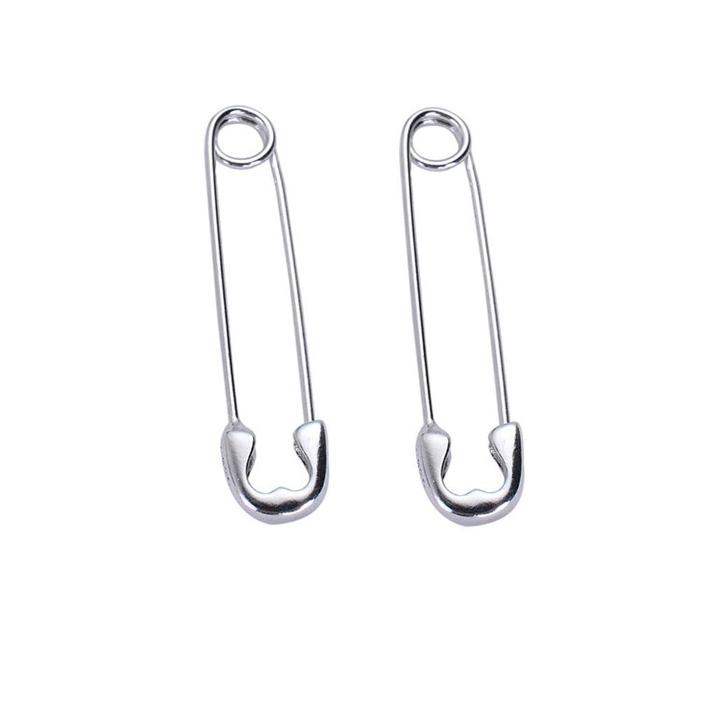 Reffeer Solid 925 Sterling Silver Hoop Earrings - Cute Paper Clip Style Cartilage Earrings for Women | Perfect for Everyday Wear, Parties & Gifts