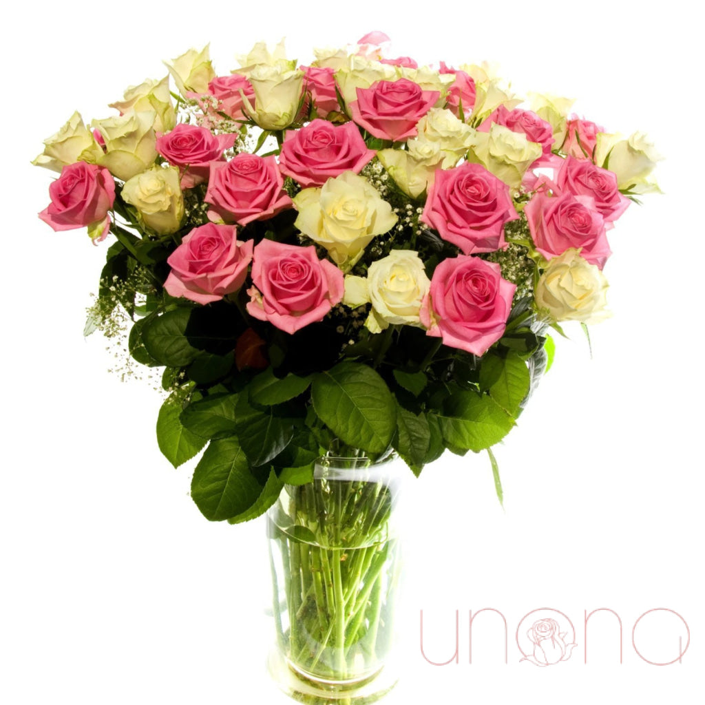 Fresh Garden of Roses Bouquet - Premium Long Stem Red Roses for Anniversary, Wedding & Valentine's Day - Perfect Romantic Gift for Her, Home Decor & Special Occasions