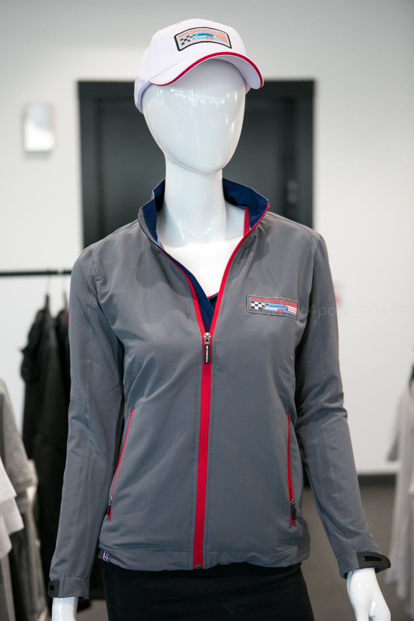 Porsche Women's Softshell Jacket - Lightweight Windproof Waterproof Outdoor Jacket for Running, Hiking & Casual Wear - Rennsport Reunion VI Edition