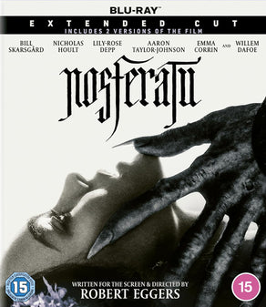 Nosferatu (2024) Blu-ray - 4K Ultra HD + Digital Copy - Horror Movie Collector's Edition - Perfect for Halloween Movie Nights & Vampire Film Collections