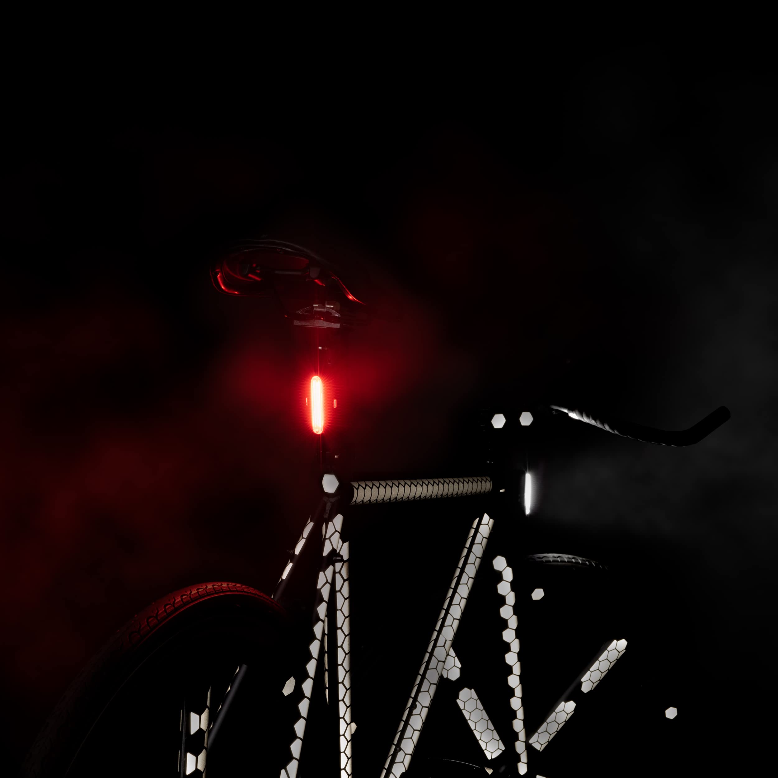 Best Bike Lights for Night Riding - High Visibility LED Bicycle Headlight & Taillight Set - Waterproof & Rechargeable for Commuting, Mountain Biking & Road Cycling