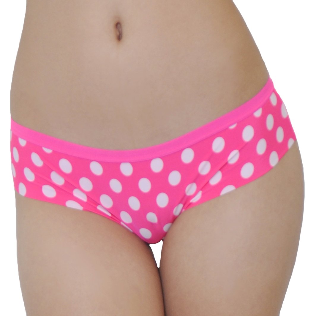 Laser Cut Women's Underwear - Soft Pink Seamless Panties for Teens & Juniors | Comfortable Everyday Wear, Sleep & Lounge