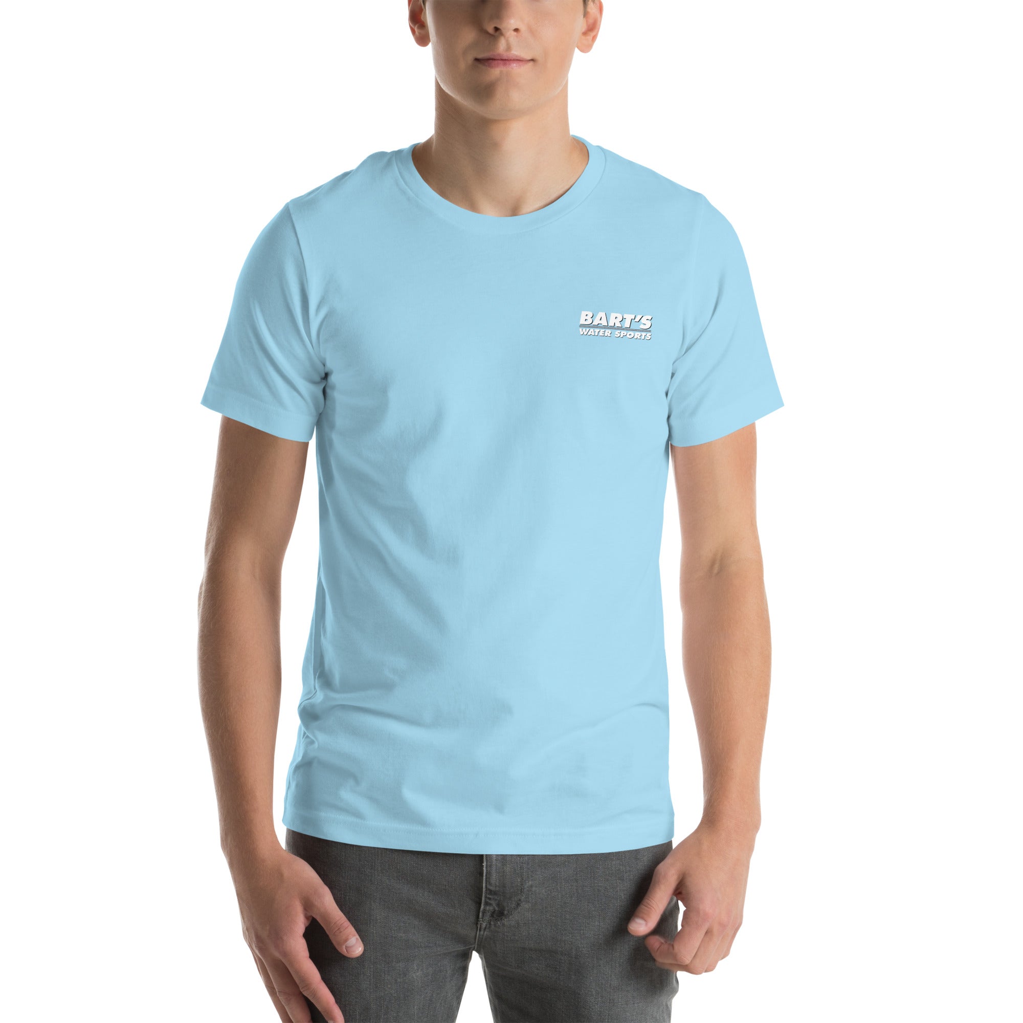Frog Head in Water Unisex T-Shirt | Bart's Water Sports | Fun Graphic Tee for Swimming, Fishing & Outdoor Activities