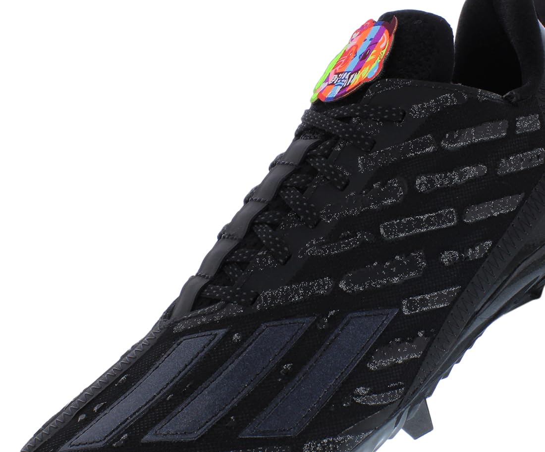 adidas Men's Adizero Big Mood Football Cleats - Size 10.5 Black | Lightweight Soccer Shoes for Artificial Turf & Grass Fields | Perfect for Training & Competitive Matches