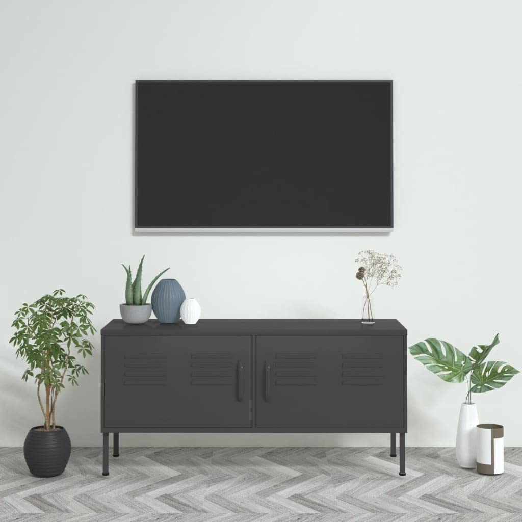 Modern TV Stand with Storage - 41.3
