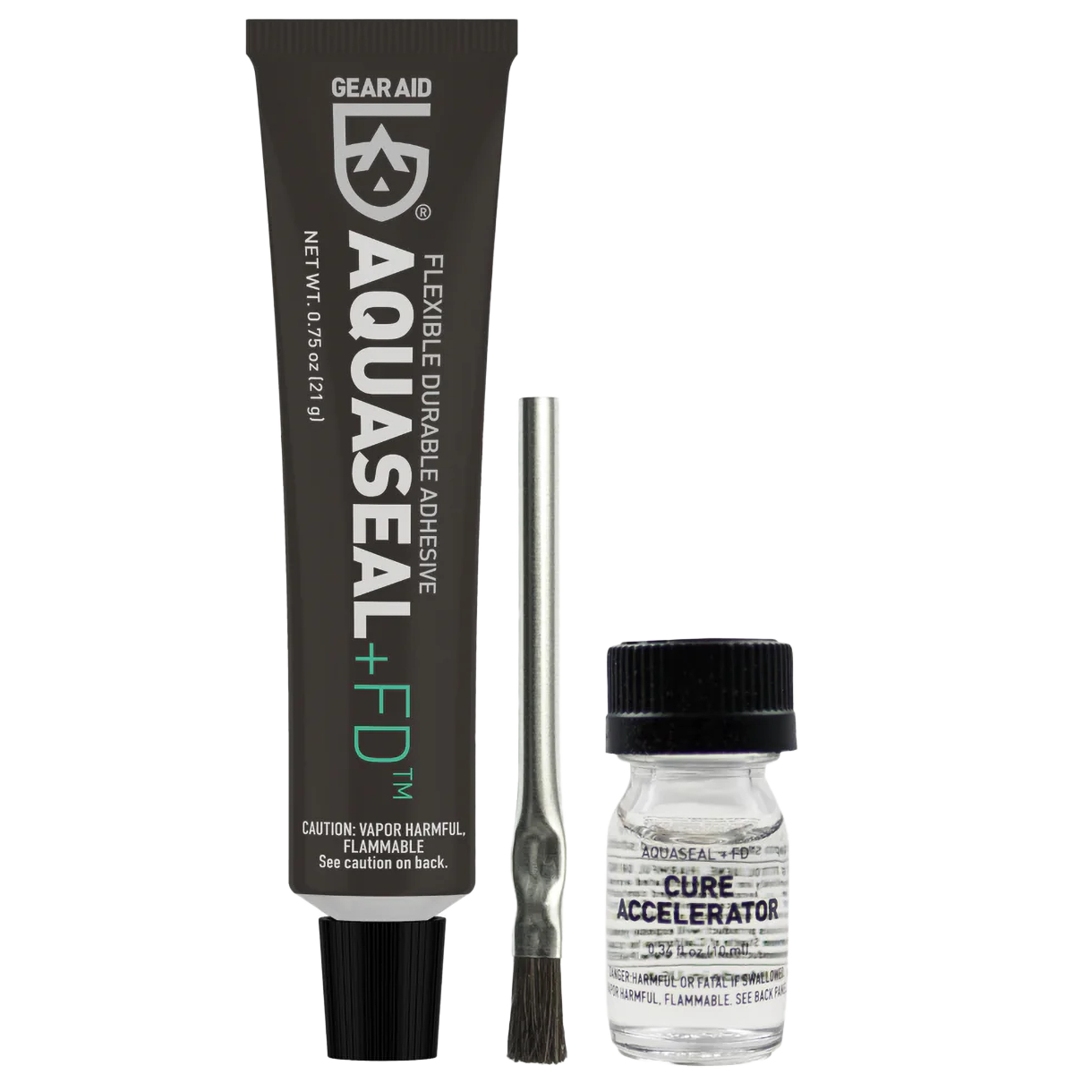 Aquaseal Accelerator 0.75 oz - Fast Drying Adhesive for Wetsuits, Boots & Outdoor Gear - Perfect for Water Sports, Hiking & Camping Repairs